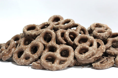 Milk Chocolate Pretzels, included as one 2 lb bag